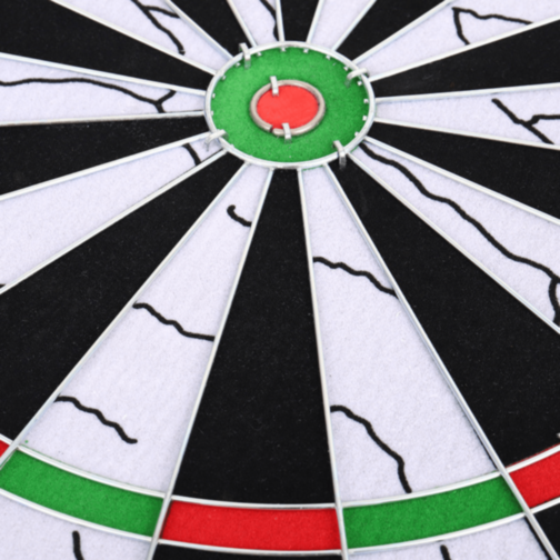 Set Darts Cu Două Fețe și 6 Săgeți Metalice