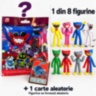 Figurină surpriză Huggy Wuggy cu carte de colecție