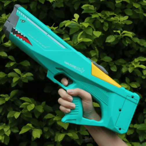 Pistol Electric cu Apă Reîncărcabil – Jet Puternic până la 12m, 550ml (culoare aleatorie)