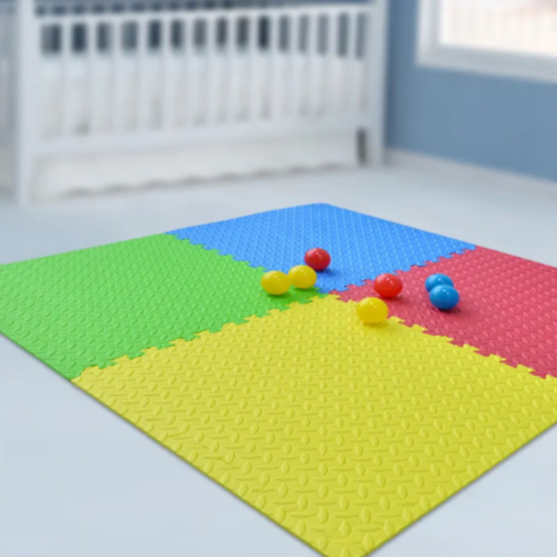 Set de Covorașe EVA Puzzle Colorate – Joacă Creativă și Siguranță