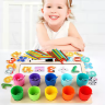 Jucărie Montessori pentru Numere, Culori și Matematică – Joc Educativ