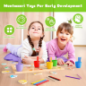Jucărie Montessori pentru Numere, Culori și Matematică – Joc Educativ