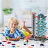 Set Parcare Etajată cu Lift și Mașinuțe Interactive