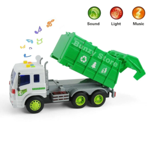 Camion de Salubritate cu Lumini și Sunete – Jucărie Educativă pentru Copii