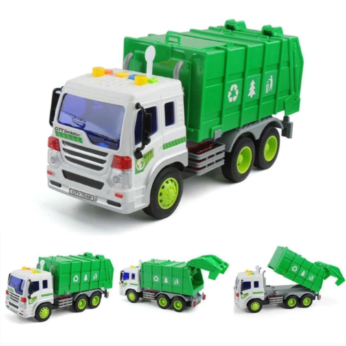 Camion de Salubritate cu Lumini și Sunete – Jucărie Educativă pentru Copii