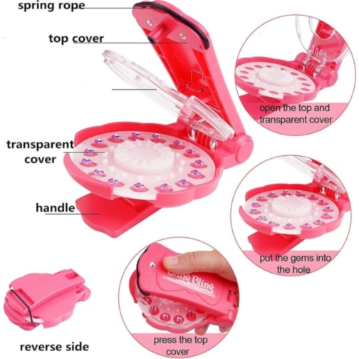Aparat de Aplicat Strasuri, Blinger: Colecție de Diamante 