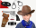 Set Cowboy cu revolver cu sunete și accesorii – Western Adventure | image