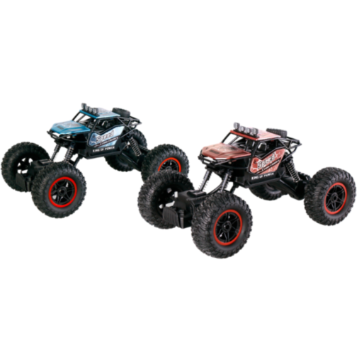 Mașinuță Rock Crawler Off-Road cu Telecomandă, Suspensie și Roți de Mari Dimensiuni