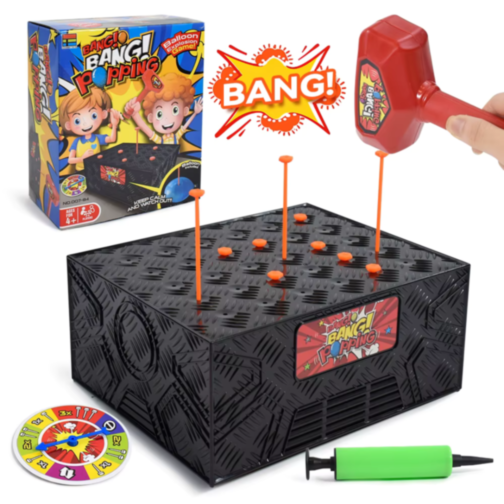 Joc Interactiv Bang! Bang! Popping – Distracție Explozivă pentru Copii și Familie