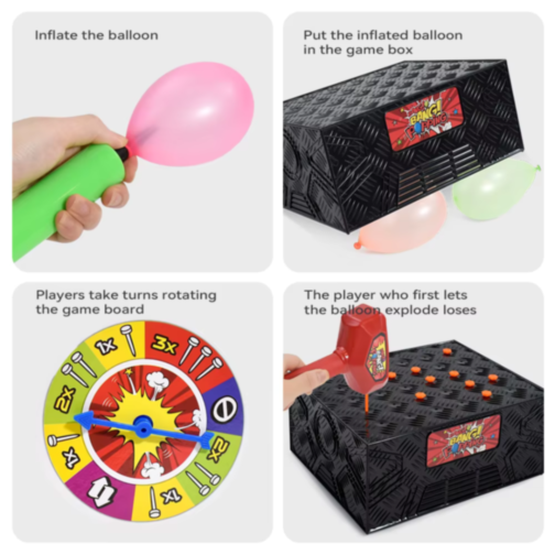 Joc Interactiv Bang! Bang! Popping – Distracție Explozivă pentru Copii și Familie