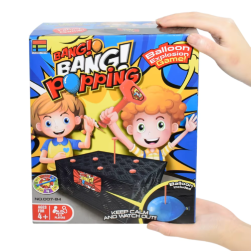 Joc Interactiv Bang! Bang! Popping – Distracție Explozivă pentru Copii și Familie