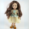 Păpușă Elegantă cu Rochie din Tulle și Împletituri Decorative