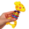 Jucărie Zornăitoare Girafă Colorată pentru Bebeluși