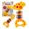 Jucărie Zornăitoare Girafă Colorată pentru Bebeluși