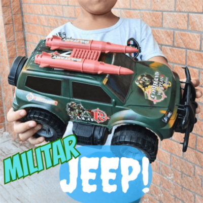 Mașină Militară cu Rachete Off-Road (culoare aleatorie) | image