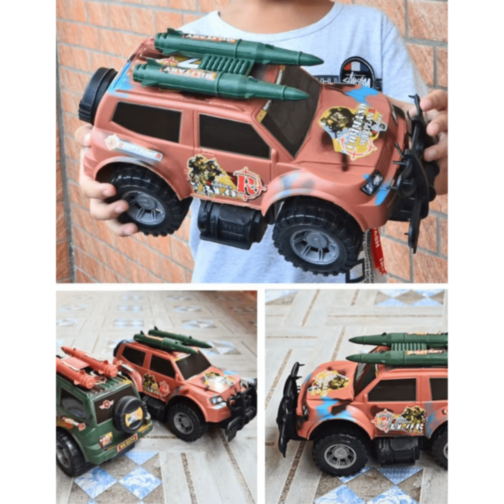 Mașină Militară cu Rachete Off-Road (culoare aleatorie)