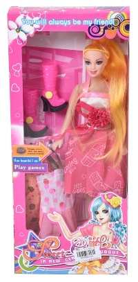 Barbie cu 2 Ținute și Încălțăminte