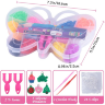 Set de Brățări Elastice DIY în Formă de Fluture