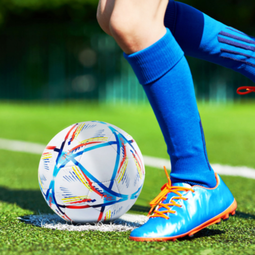 Minge de Fotbal pentru Gazon și Sală (culoare aleatorie)
