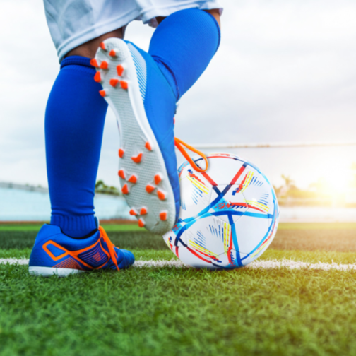 Minge de Fotbal pentru Gazon și Sală (culoare aleatorie)