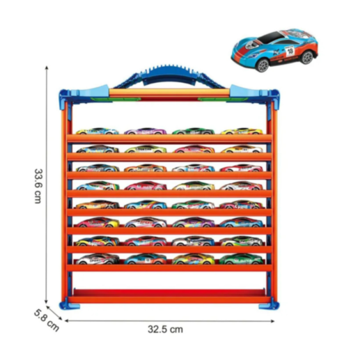 Set 3 în 1 Piste și Mașinuțe – Track Racing cu 14 Mașini