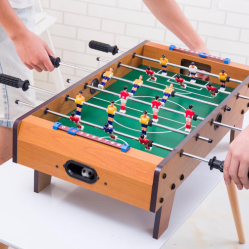 Fotbal de Masă pentru Copii și Familie - Design Compact și Ușor de Utilizat