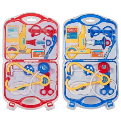 Set Doctor Copii cu Valiză și Accesorii Medicale (culoare aleatorie)