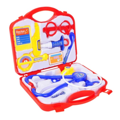 Set Doctor Copii cu Valiză și Accesorii Medicale (culoare aleatorie)