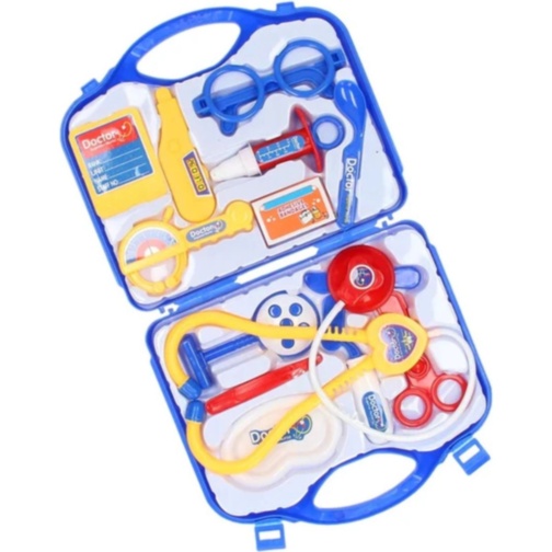 Set Doctor Copii cu Valiză și Accesorii Medicale (culoare aleatorie)