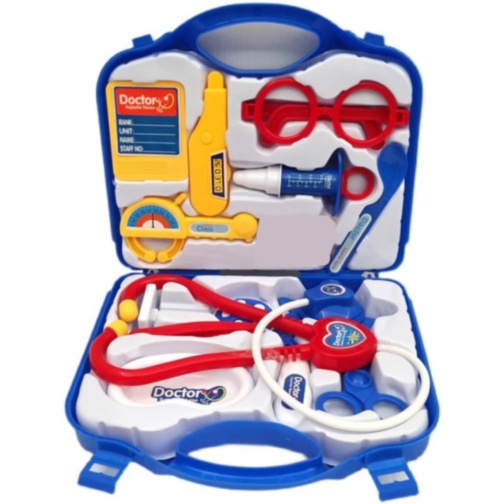Set Doctor Copii cu Valiză și Accesorii Medicale (culoare aleatorie)