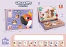 Joc Magnetic cu Figuri și 10 Animale, cu 54 detalii