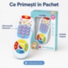 Telecomandă Interactivă pentru Bebeluși cu Lumini și Sunete