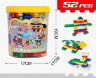 Set de Construcție din 52 Blocuri Colorate