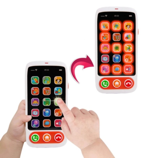 Telefon Interactiv Educativ cu Sunete și Lumini pentru Copii