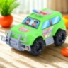 Mașină poliție cu inerție pentru copii, roți mari (culoare aleatorie)