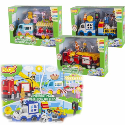 Set de Construcție Star Blox, 18 piese 