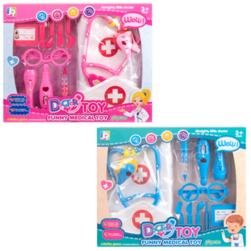 Trusa Doctorului cu Lumini și Sunete, 11 Accesorii