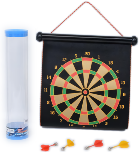 Darts Magnetic cu 4 Săgeți, 31cm
