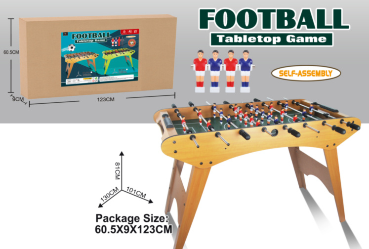 [BOX]Wooden long legged football table