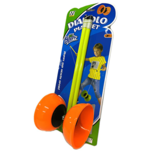 Diabolo Planet Joc de Îndemânare pentru Copii (culoare aleatorie)