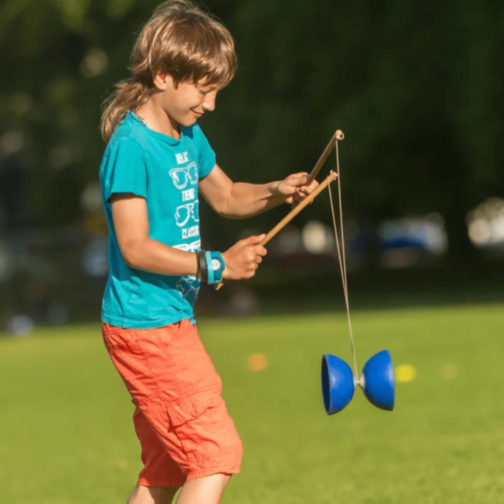 Diabolo Planet Joc de Îndemânare pentru Copii (culoare aleatorie)