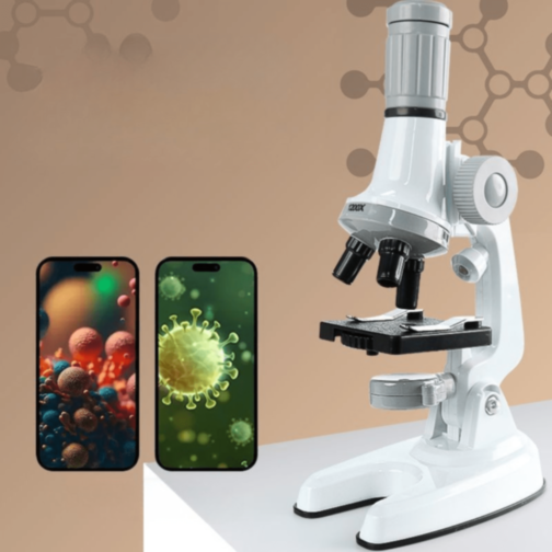 Microscop Educațional cu Accesorii pentru Copii Curioși