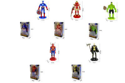 Super Erou Avengers cu Lumini și Suport , 18cm | image