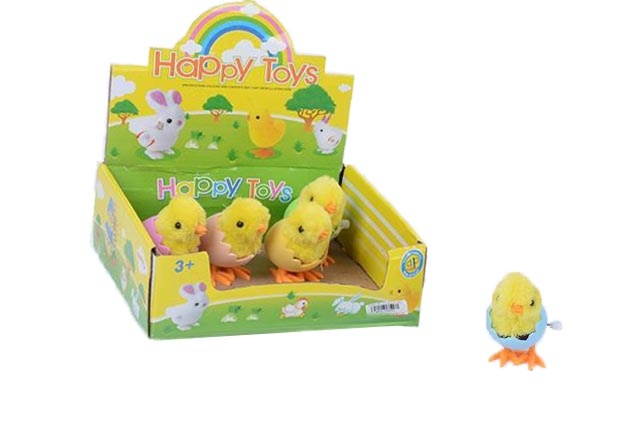 Set 12 Puișori de Pluș cu Mecanism de Mers