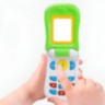Telefon jucărie cu clapetă și sunete pentru bebeluși (culoare aleatorie)