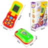 Telefon jucărie cu clapetă și sunete pentru bebeluși (culoare aleatorie)
