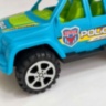 Mașină de poliție cu inerție, tip pickup, 17 cm