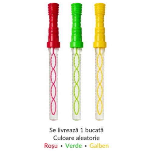 Baghetă pentru baloane de săpun 34cm, set 24 buc., pret 1 buc.