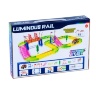 Pista Auto cu Circuit Flexibil, Luminos și 1 Mașinută