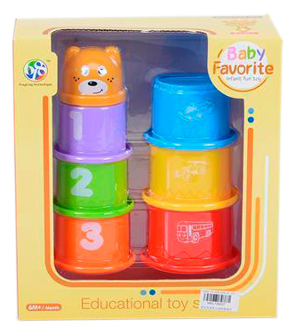 Piramida  "Potrivește Cupele"